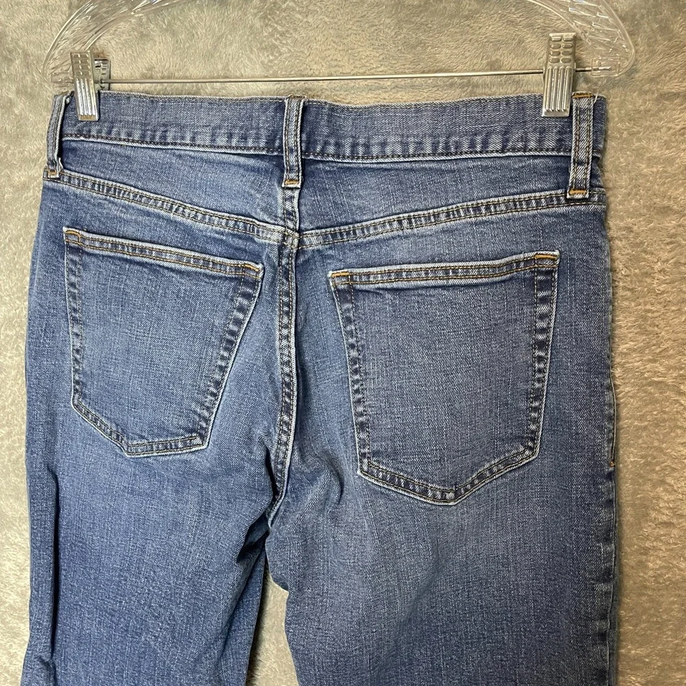 Old Navy Men Classic Low Rise Stretch Straight Medium Wash Denim Jean 31x32